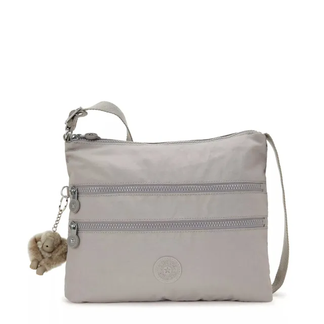 Kipling Alvar crossbody Medium Grey Gris ritstas