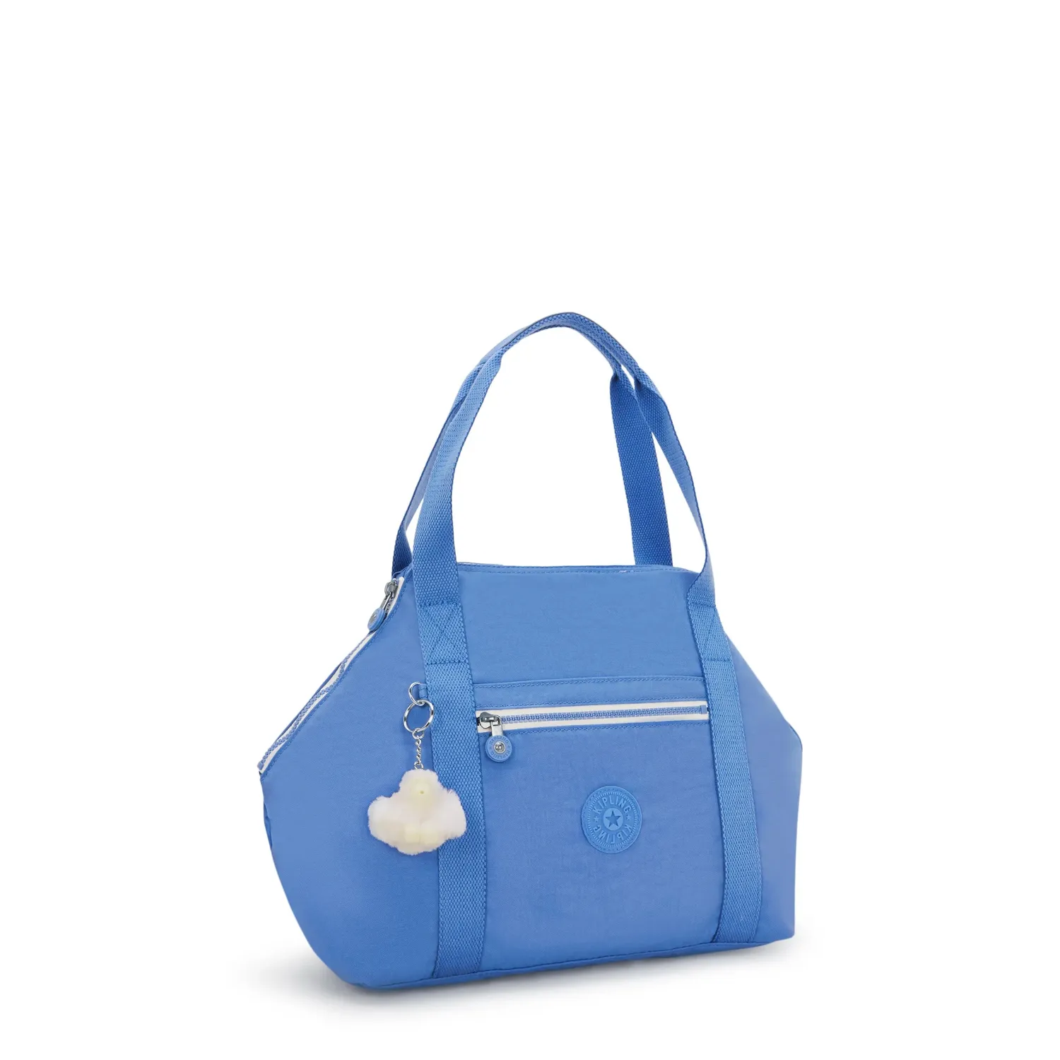 Kipling Art schoudertas medium cocktail blue licht