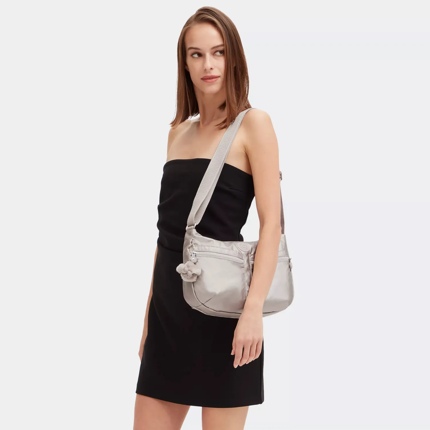Kipling Izellah schoudertas Metallic Glow Medium waterafstotend