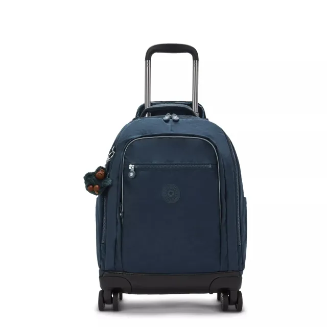 Kipling New Zea rugzak True Blue Tonal groot met wielen