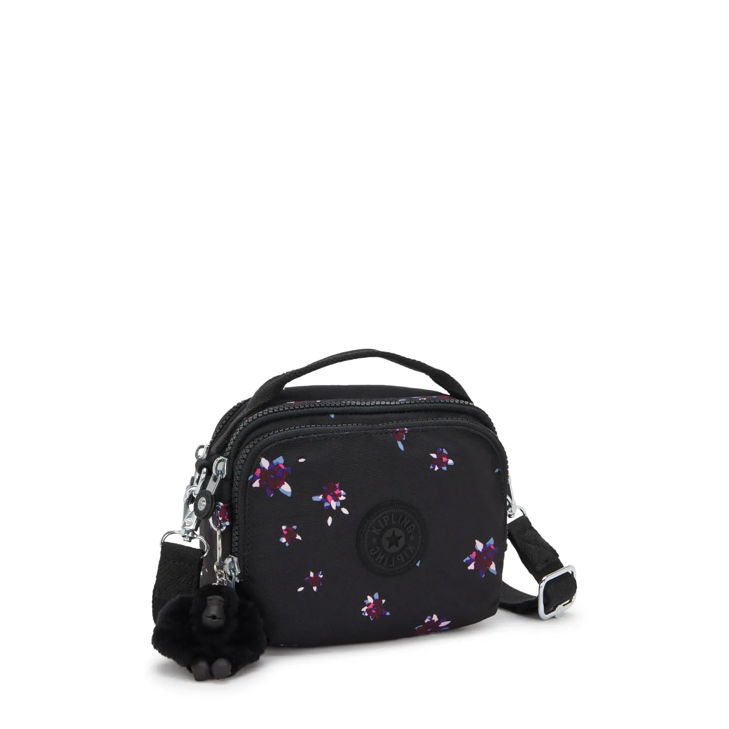 Kipling Cahir crossbody Night Flower Klein nylon