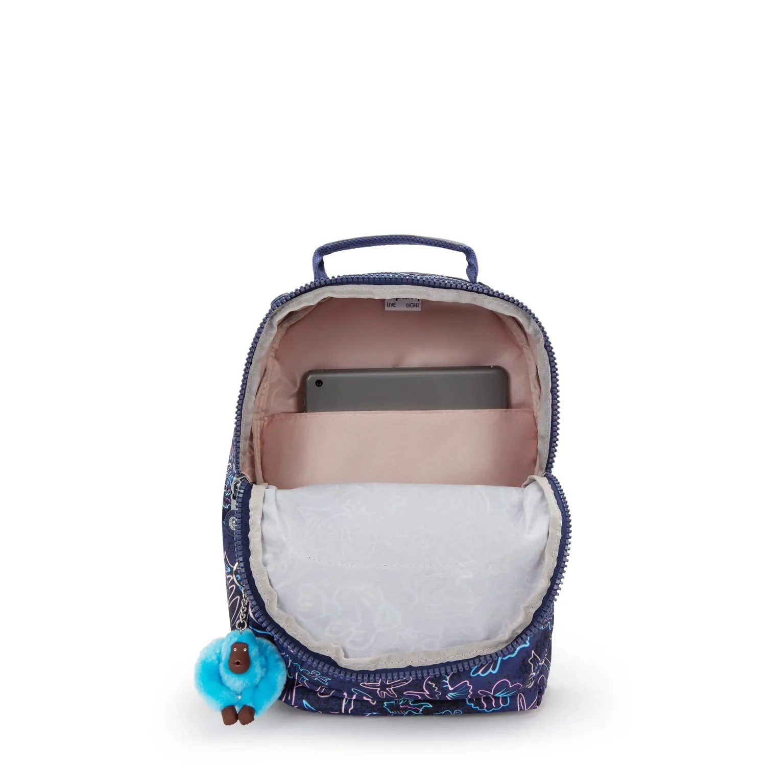 Kipling Seoul S kleine rugzak Disco Fish 11 inch