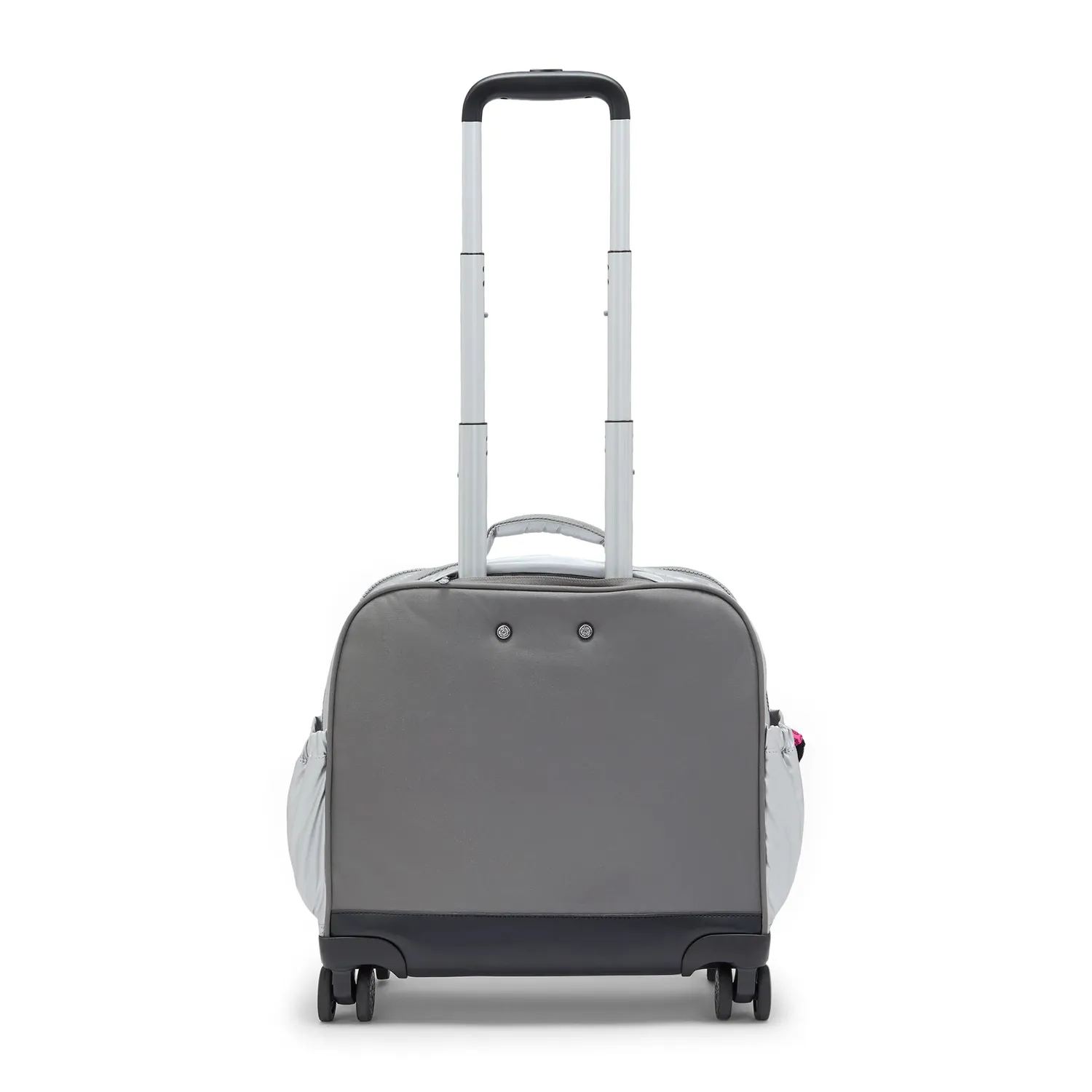 Kipling New Storia schooltas Happy Face Silver groot wielen