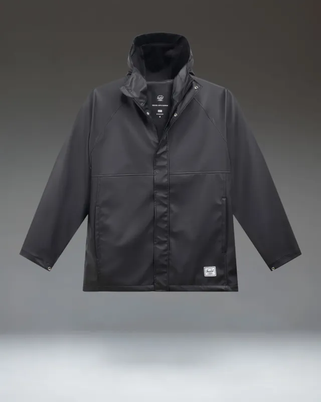 Herschel Classic Rain Jacket regenjas zwart heren