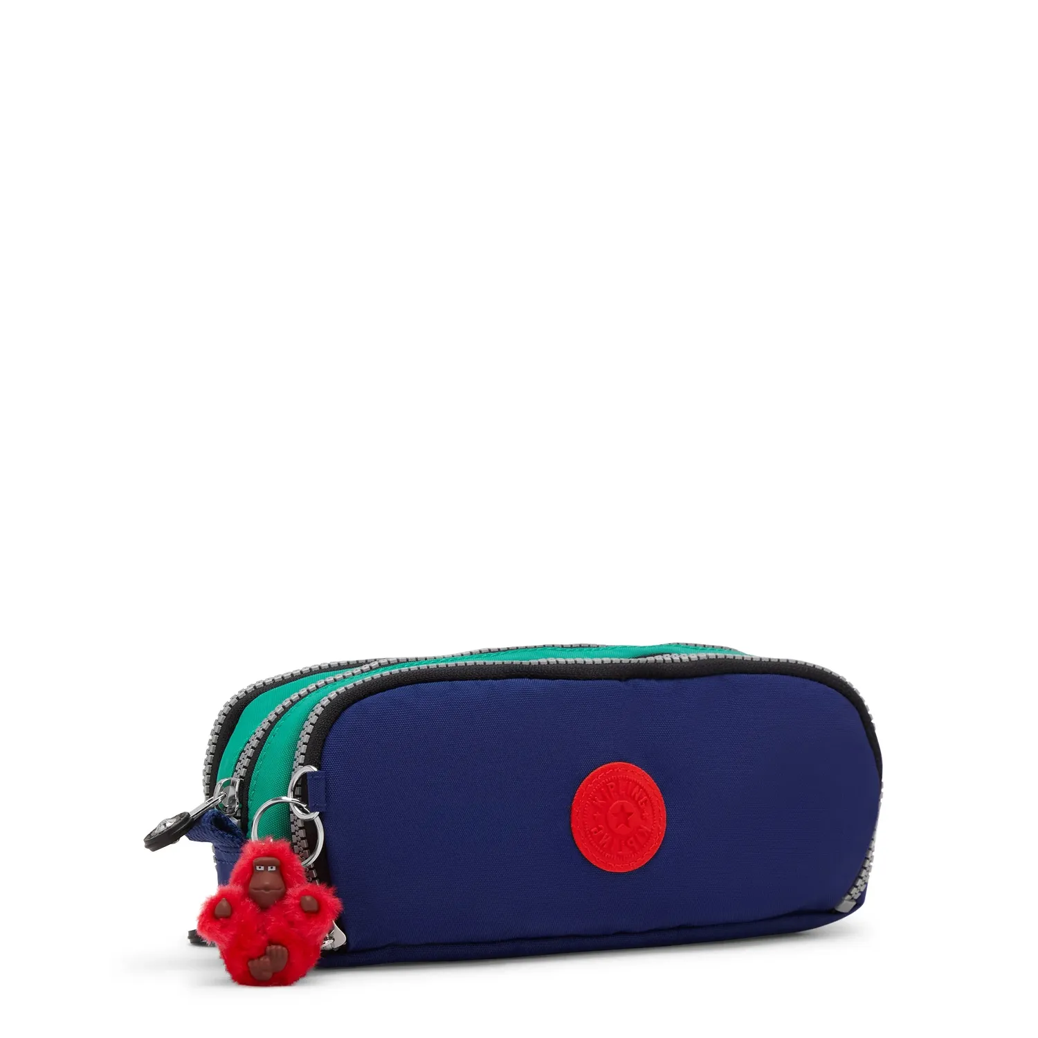 Kipling Gitroy pennenzak groot Escape Blue Block blauw