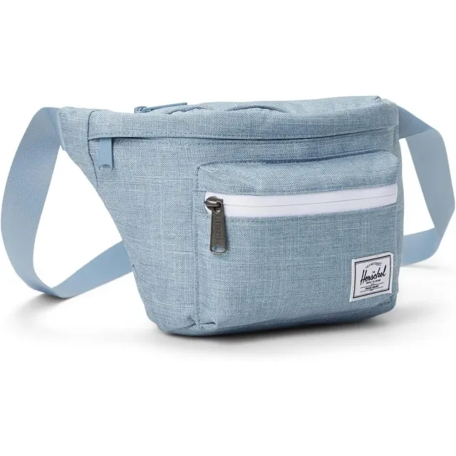 Herschel Pop Quiz Hip Pack heuptas Ashley Blue Crosshatch
