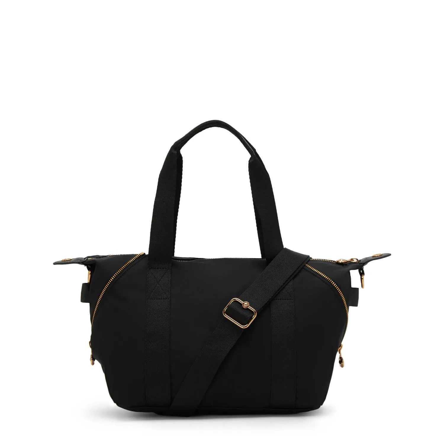 Kipling Art Mini schoudertas Blush Gold Black chic