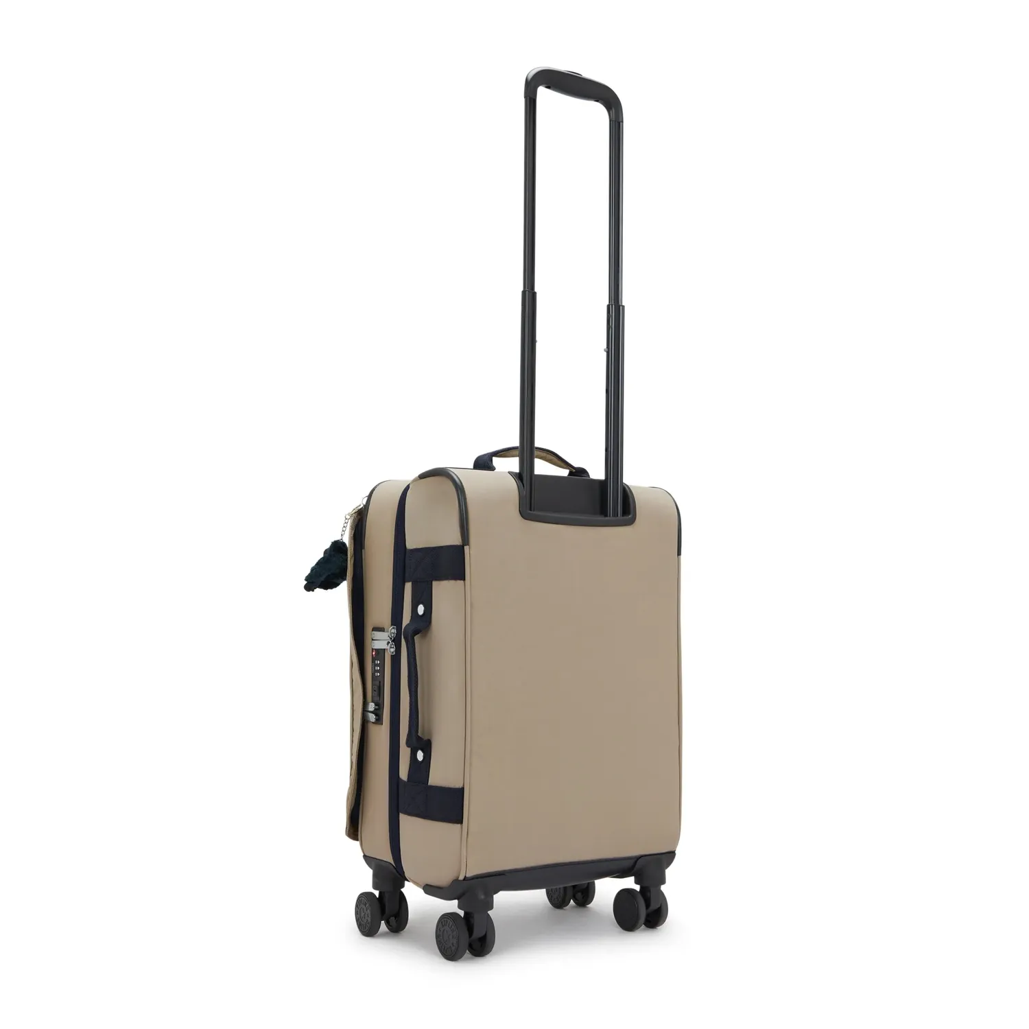 Kipling Spontaneous S koffer Soft Taupe Combo klein handbagage