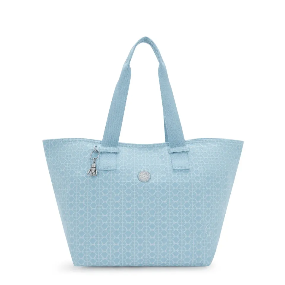 Kipling Raaja shopper Groot Light Denim A4