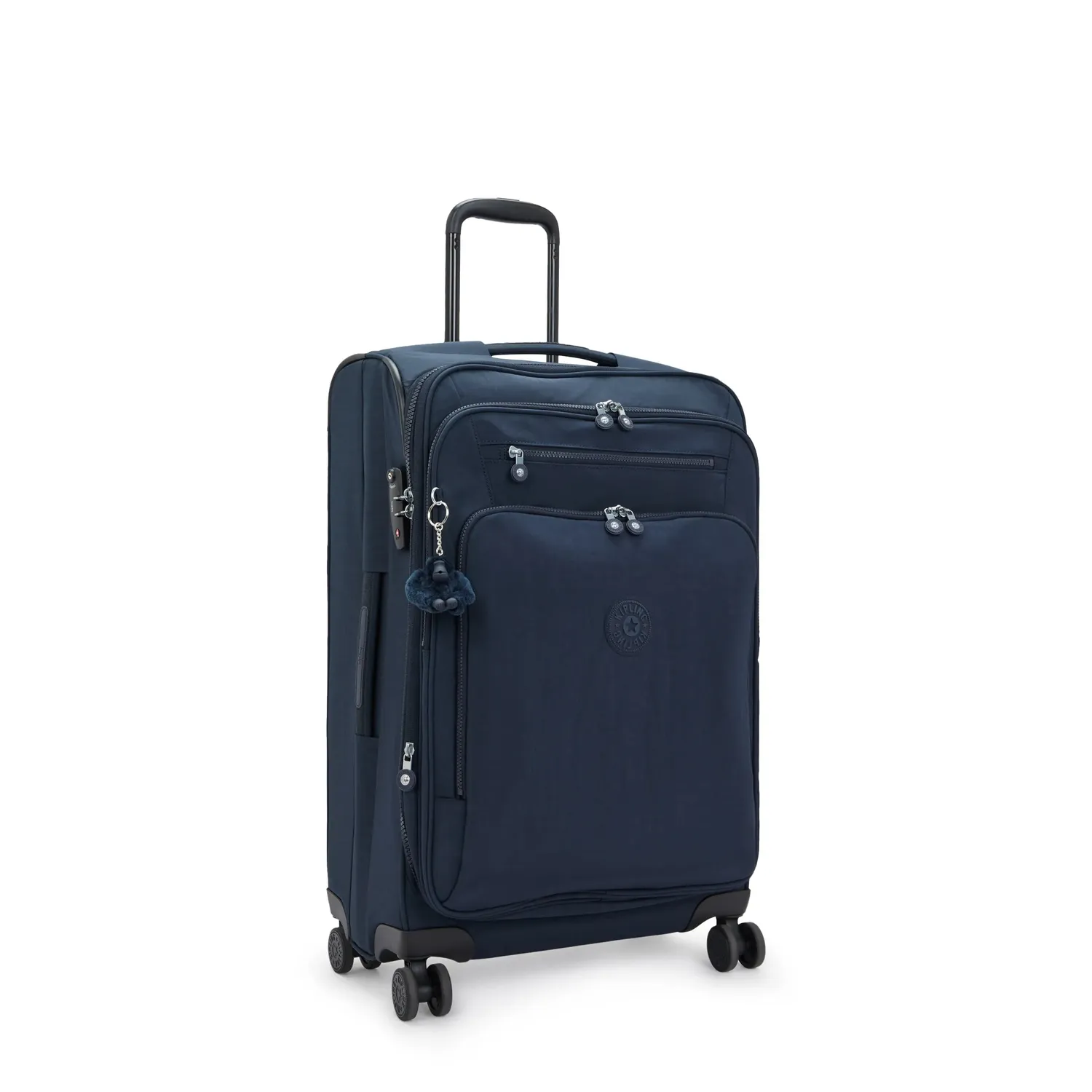 Kipling New Youri Spin M reiskoffer medium Blue Bleu