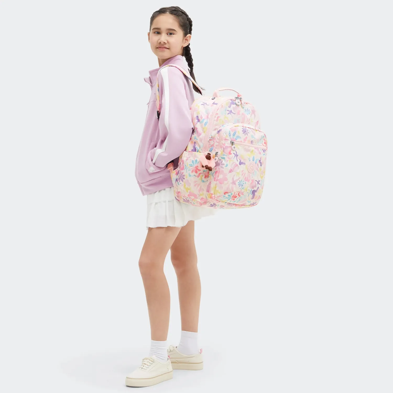 Kipling Seoul Lap rugzak Aqua Sea 15 inch laptop