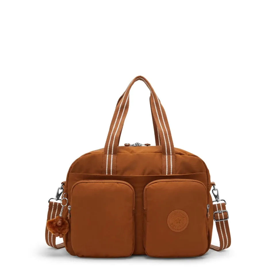 Kipling Defea XL weekendtas Medium Stylish Mokka laptopvak