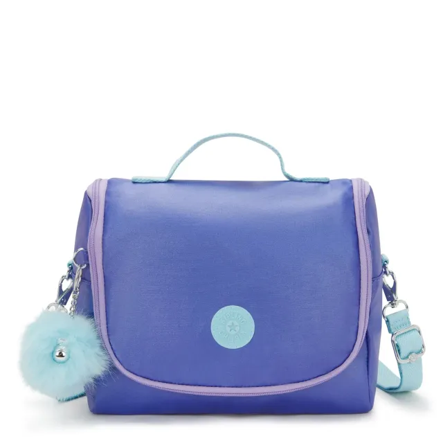 Kipling New Kichirou lunchtas Cosmic Metallic groot met klep