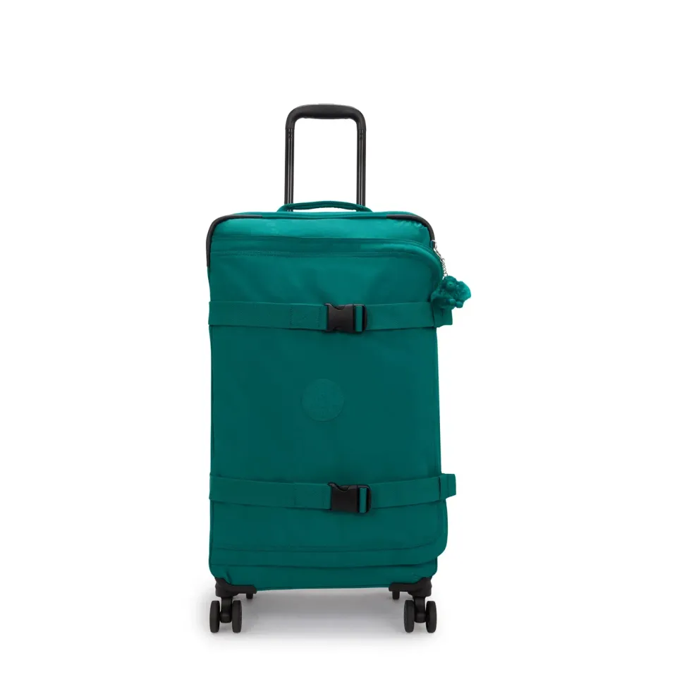 Kipling Spontaneous M koffer Medium Outspoken Green TSA-slot