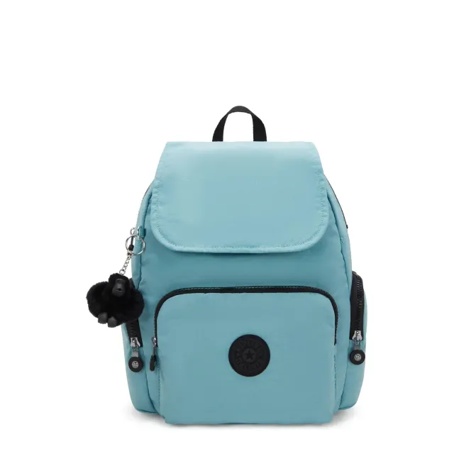 Kipling City Zip S rugzak Klein Muted Sage Combo dagrugzak
