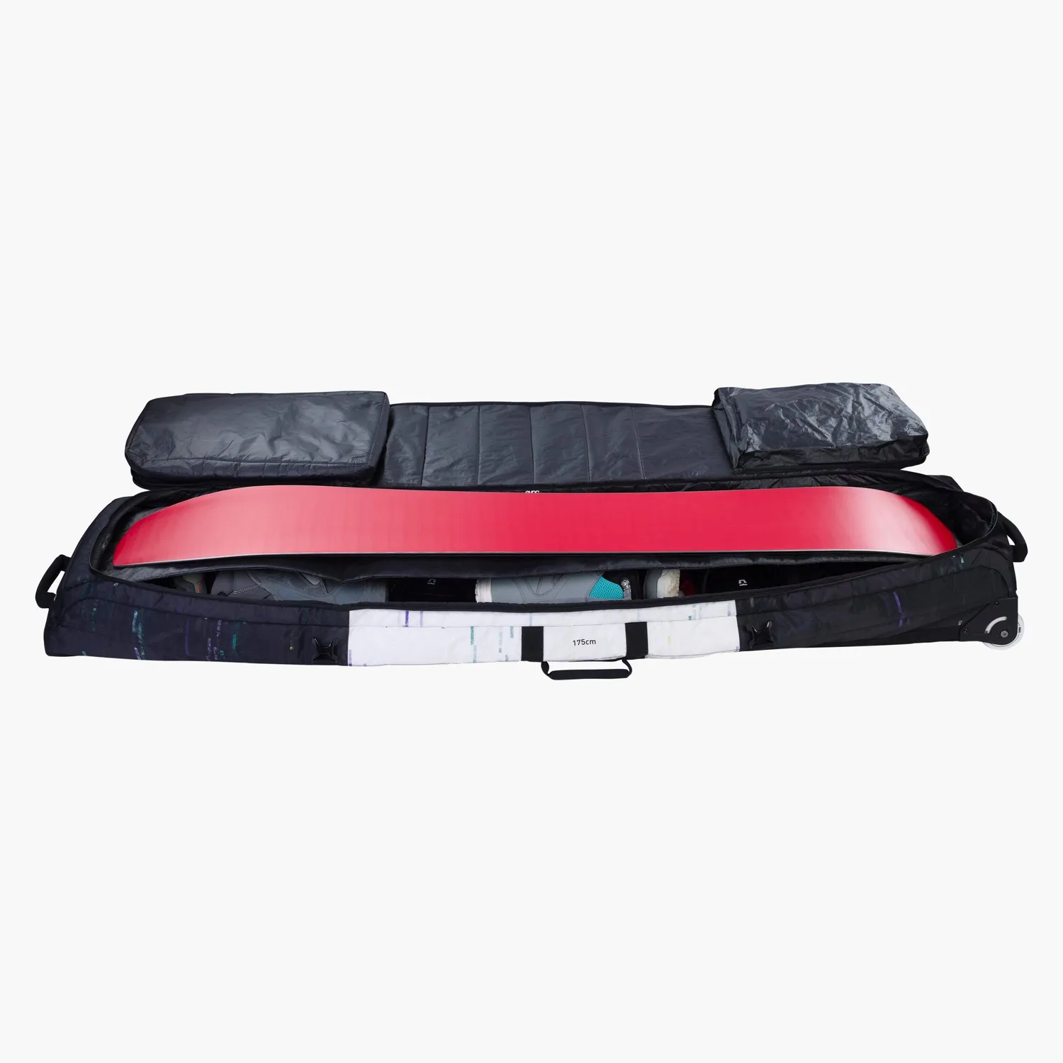 Evoc Snow Gear Roller reistas zwart maat M gewatteerd