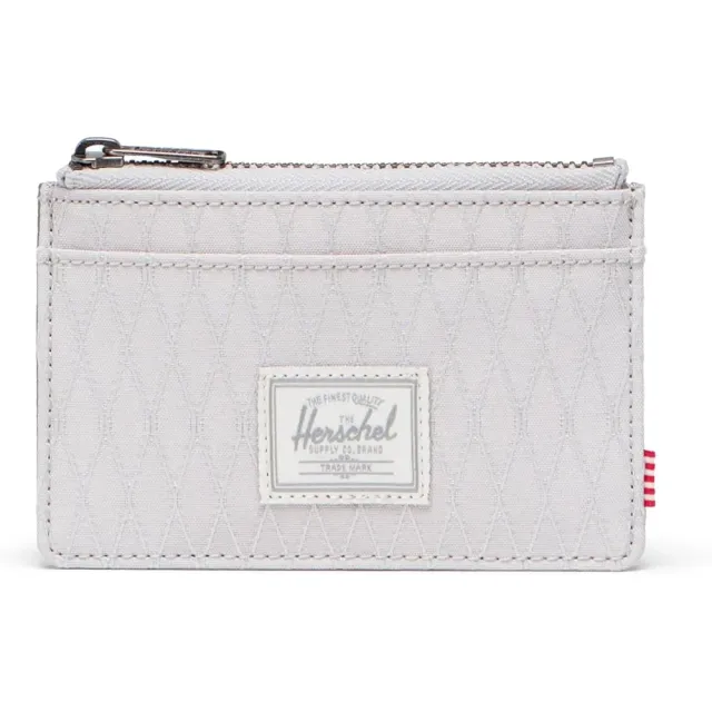 Herschel Oscar kaarthouder blauw vapor diamond