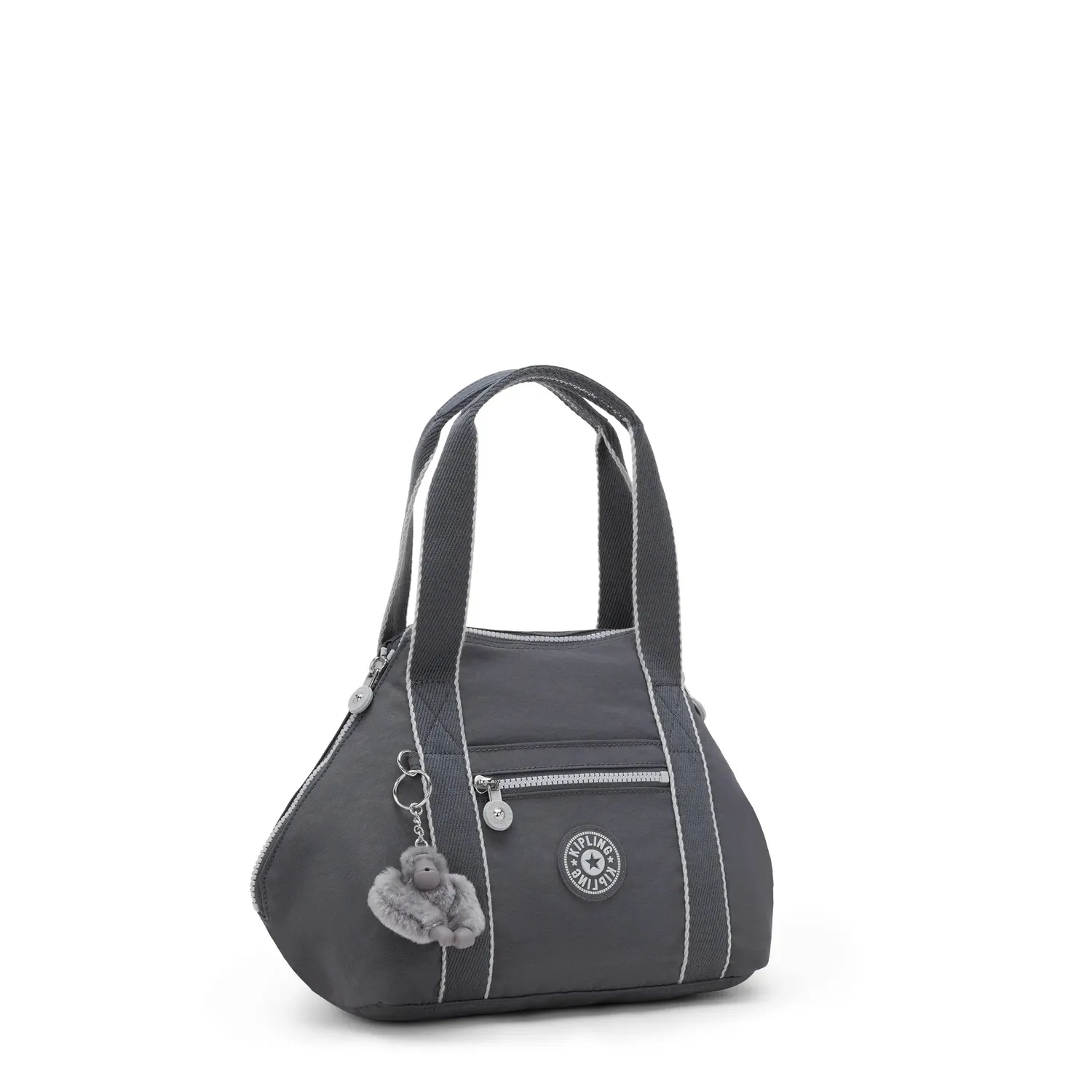 Kipling Art Mini schoudertas Moonlit Grey klein waterafstotend