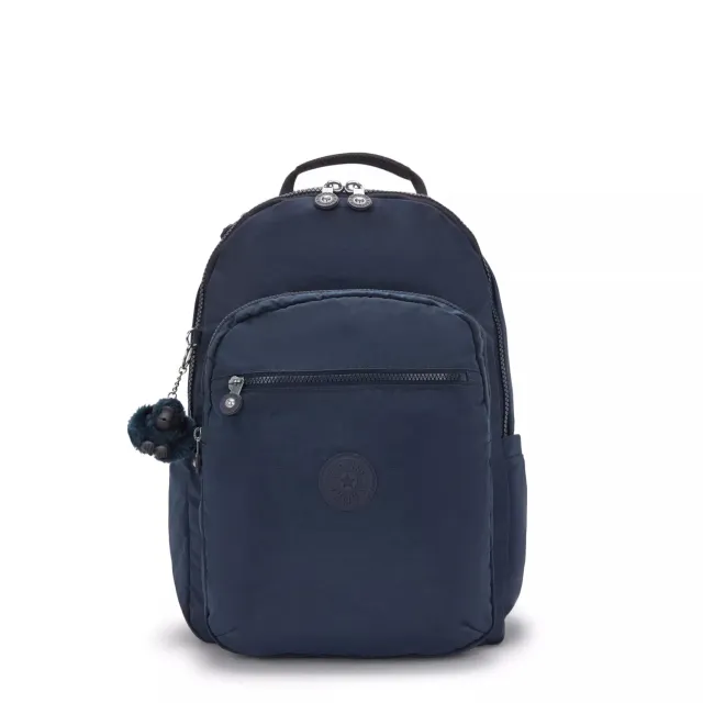 Kipling Seoul rugzak groot Blue Bleu 2 15 inch laptopvak