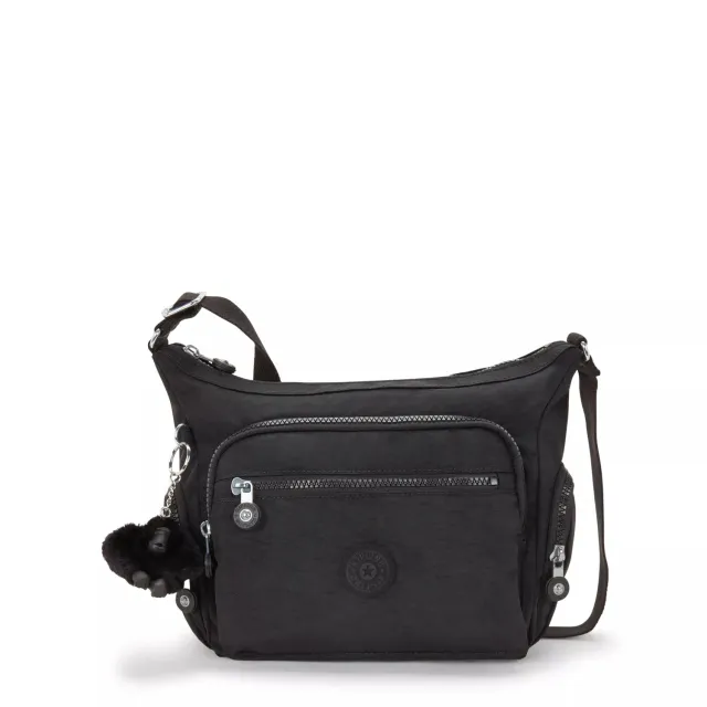 Kipling Gabbie S schoudertas Black Noir klein dagelijks