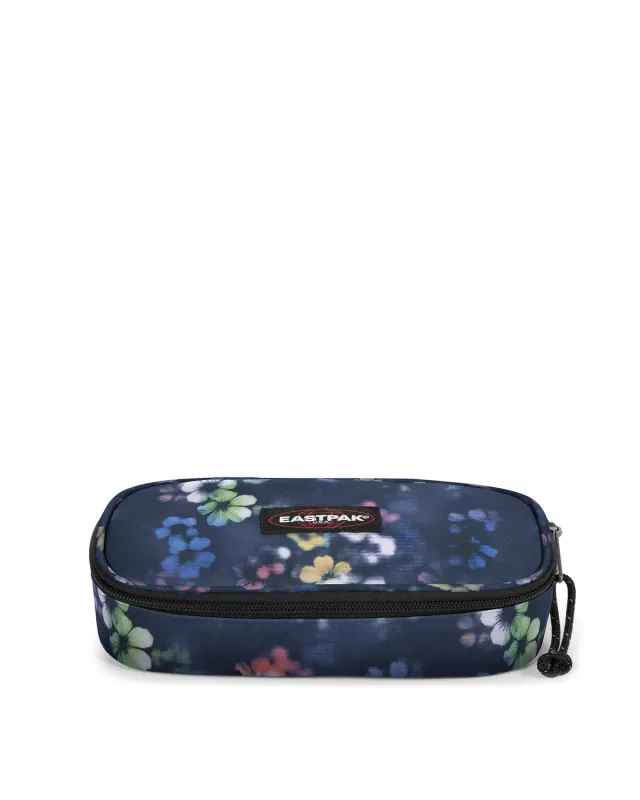 Eastpak Oval Single etui Medium Flora Fade Navy waterafstotend