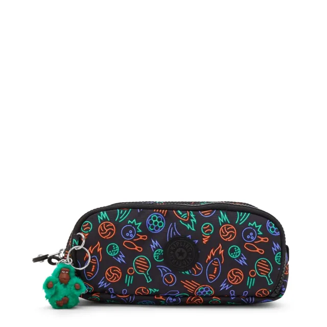 Kipling Gitroy pennenzak groot Sport Doodle 3-vaks