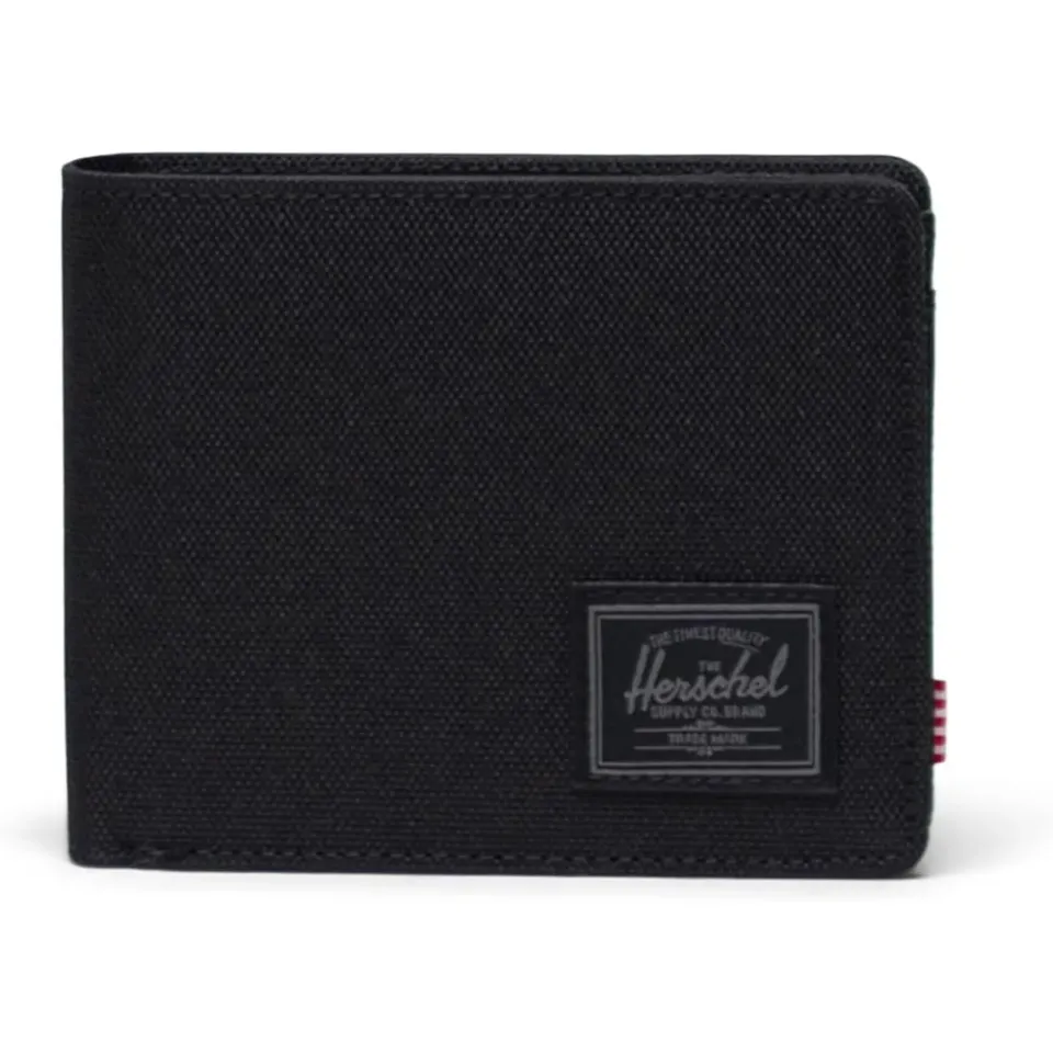 Herschel Roy portemonnee Black Tonal RFID polyester