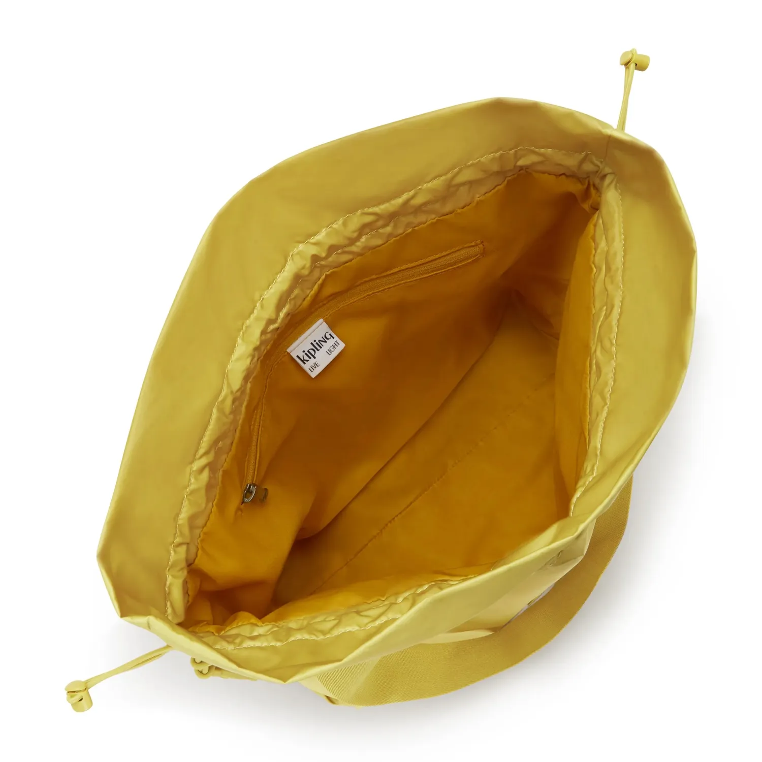 Kipling Elmar Medium shopper Daisy Yellow A4 koordsluiting