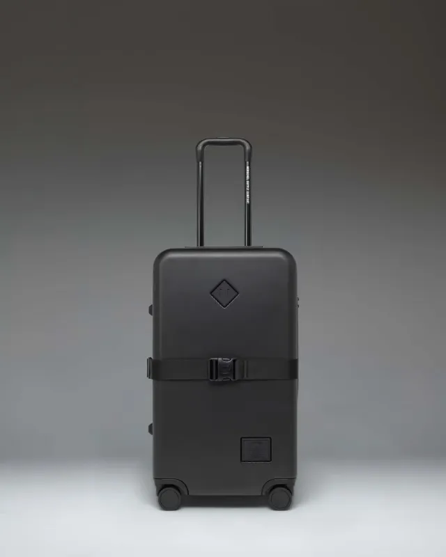 Herschel Heritage Hardshell koffer medium zwart uitschuifbaar