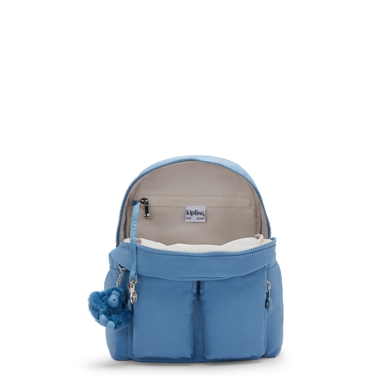 Kipling City Pocket Mini rugzak Vintage Blue klein