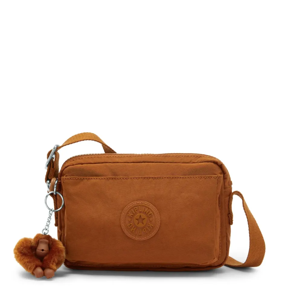 Kipling Abanu Crossbody Tas Klein Stylish Mokka bruin