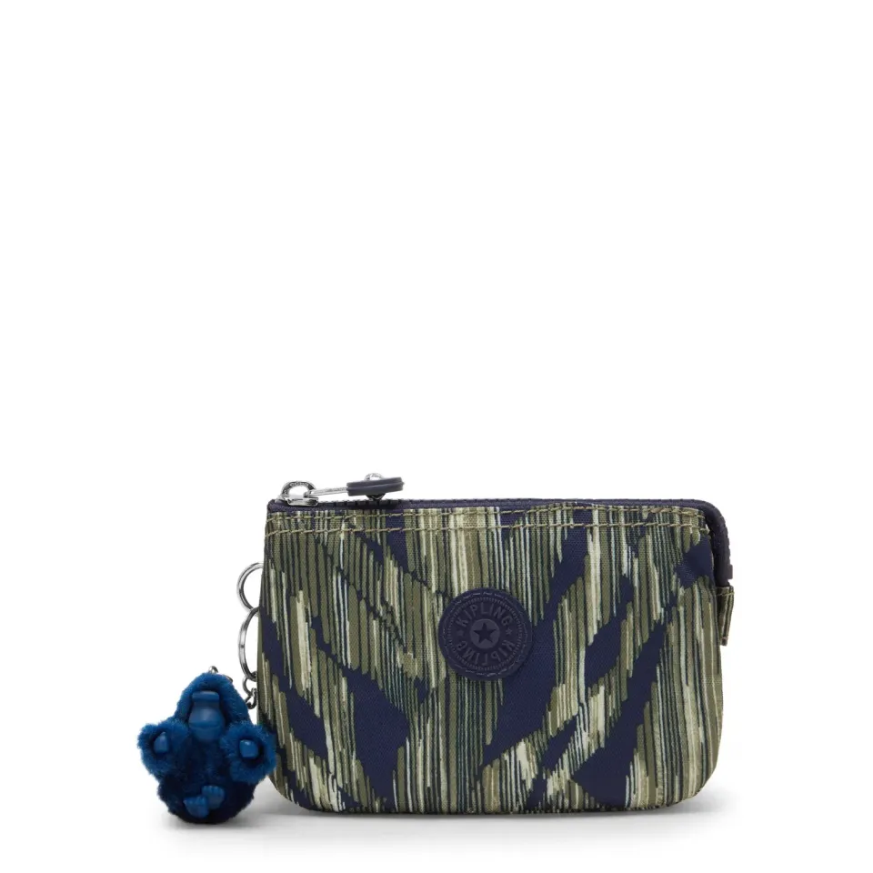 Kipling Creativity S portemonnee klein Striped Grasses met rits