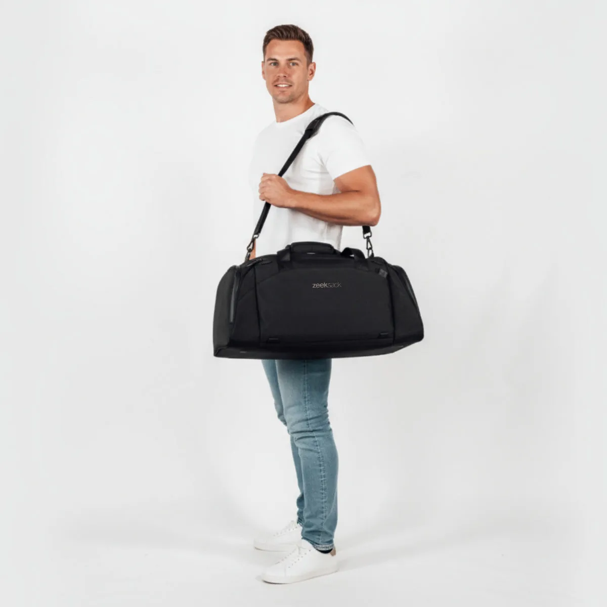 ZEEKSACK The Weekender 30L reistas zwart handbagage