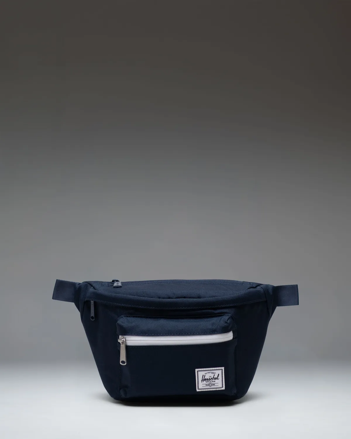 Herschel Pop Quiz Hip Pack heuptas Black met 2 vakken