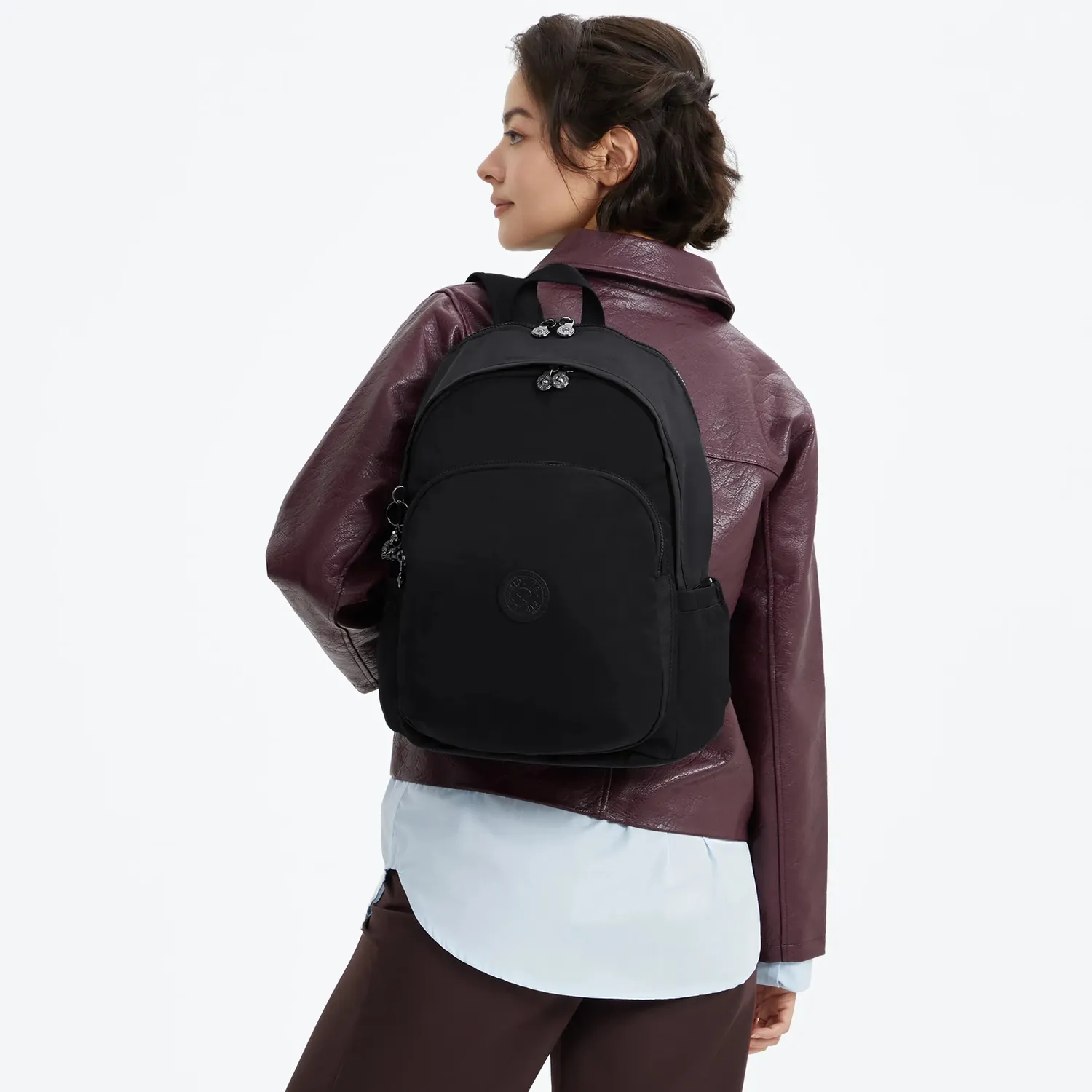 Kipling Delia M rugzak groot Infinite Black laptopvak