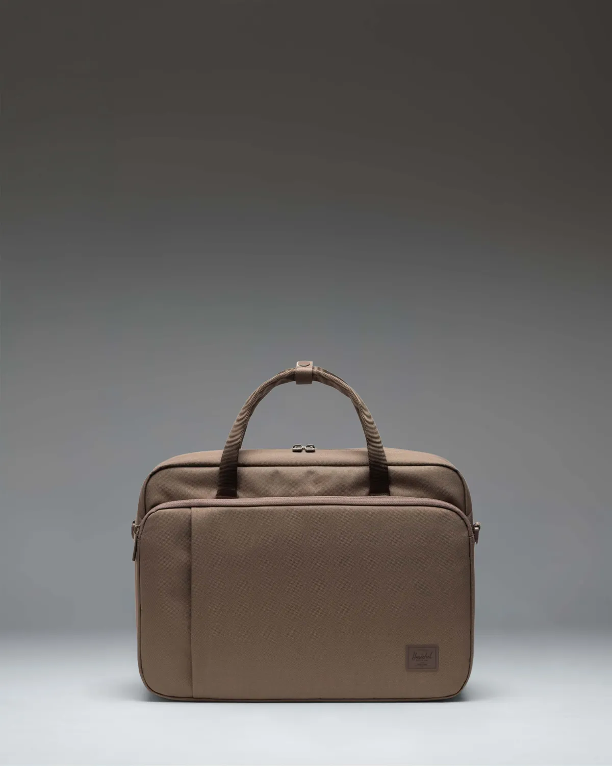 Herschel Tech Gibson schoudertas zwart met tracker vak