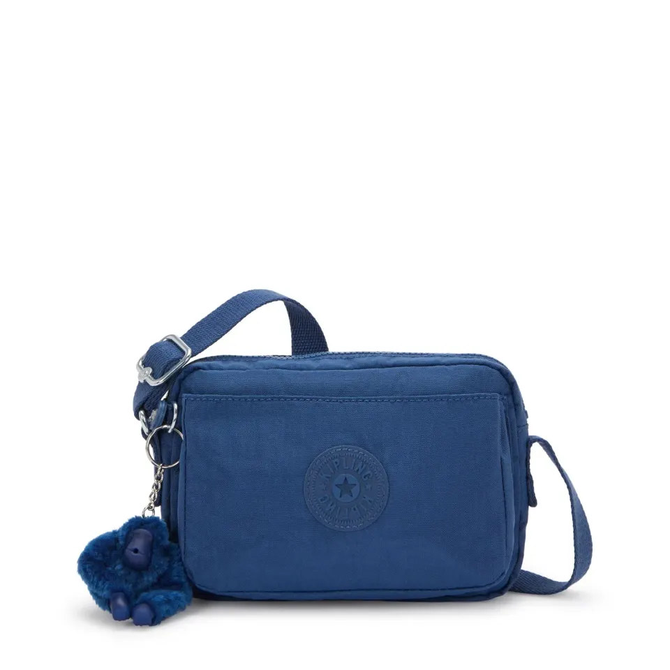 Kipling Abanu Crossbody Tas Klein Casual Blue jeansblauw