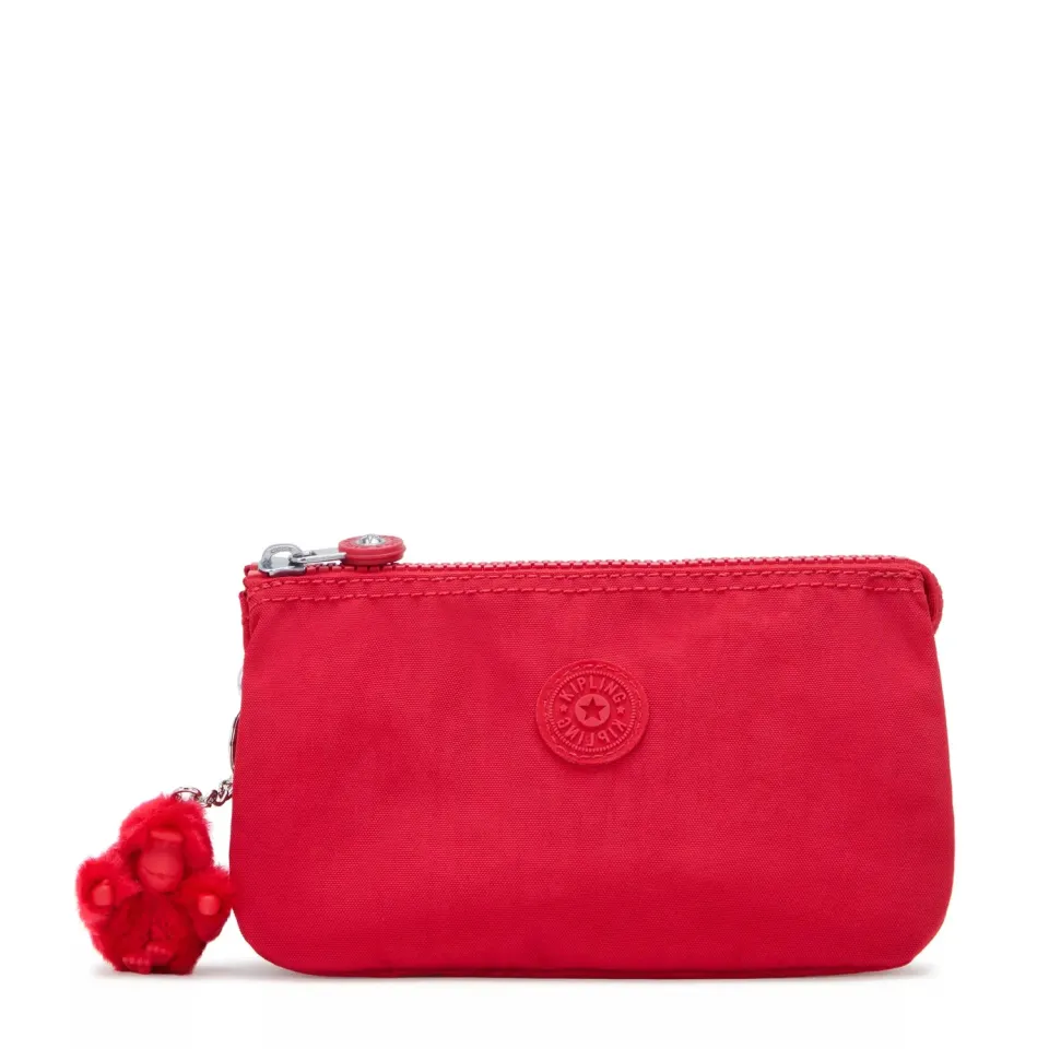 Kipling Creativity L etui Groot Red Rouge waterafstotend