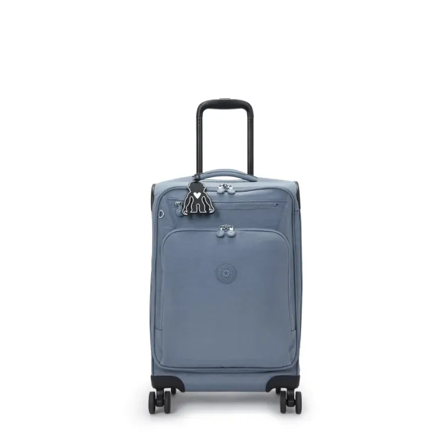 Kipling New Youri Spin S koffer Blue Stone klein handbagage