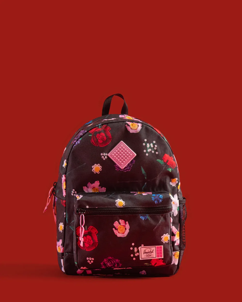 Herschel Heritage Kids LEGO rugzak paars school