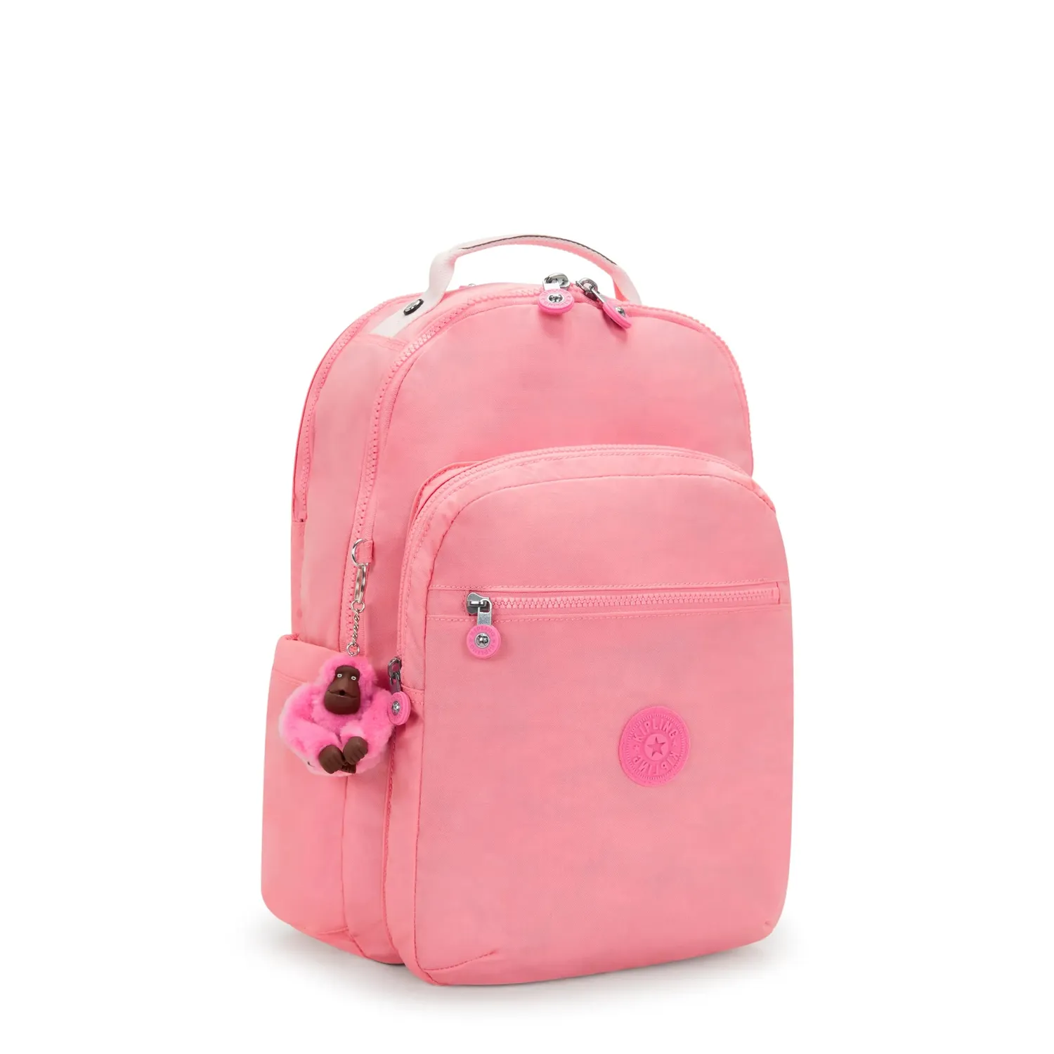 Kipling Seoul Lap rugzak Coral Sea groot 15 inch