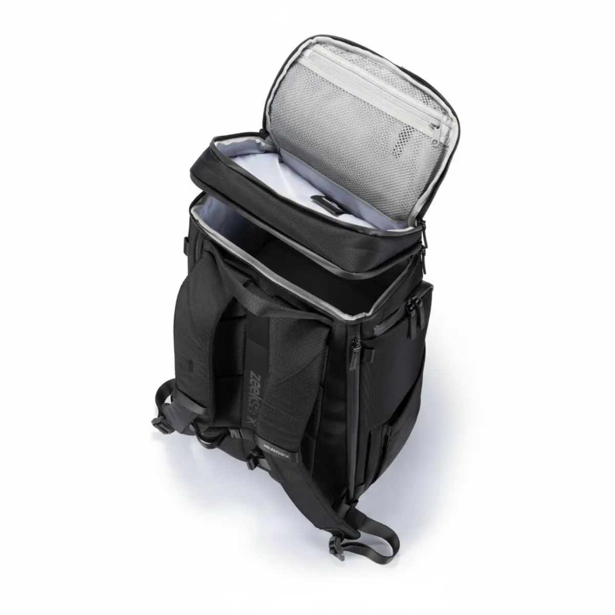 Zeeksack The Organizer 20L rugzak zwart 20 liter handbagage