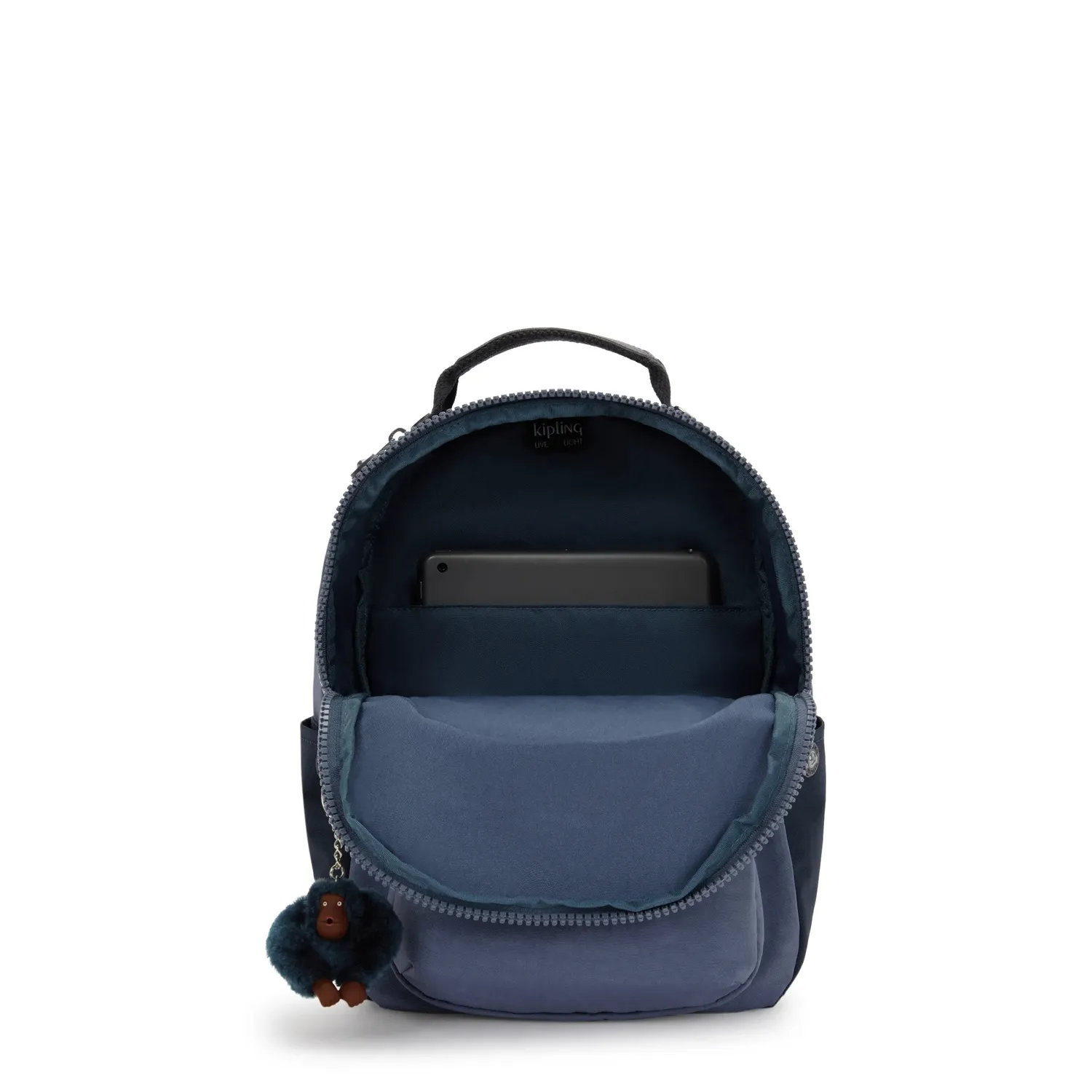 Kipling Seoul S rugzak klein Game Grey waterafstotend