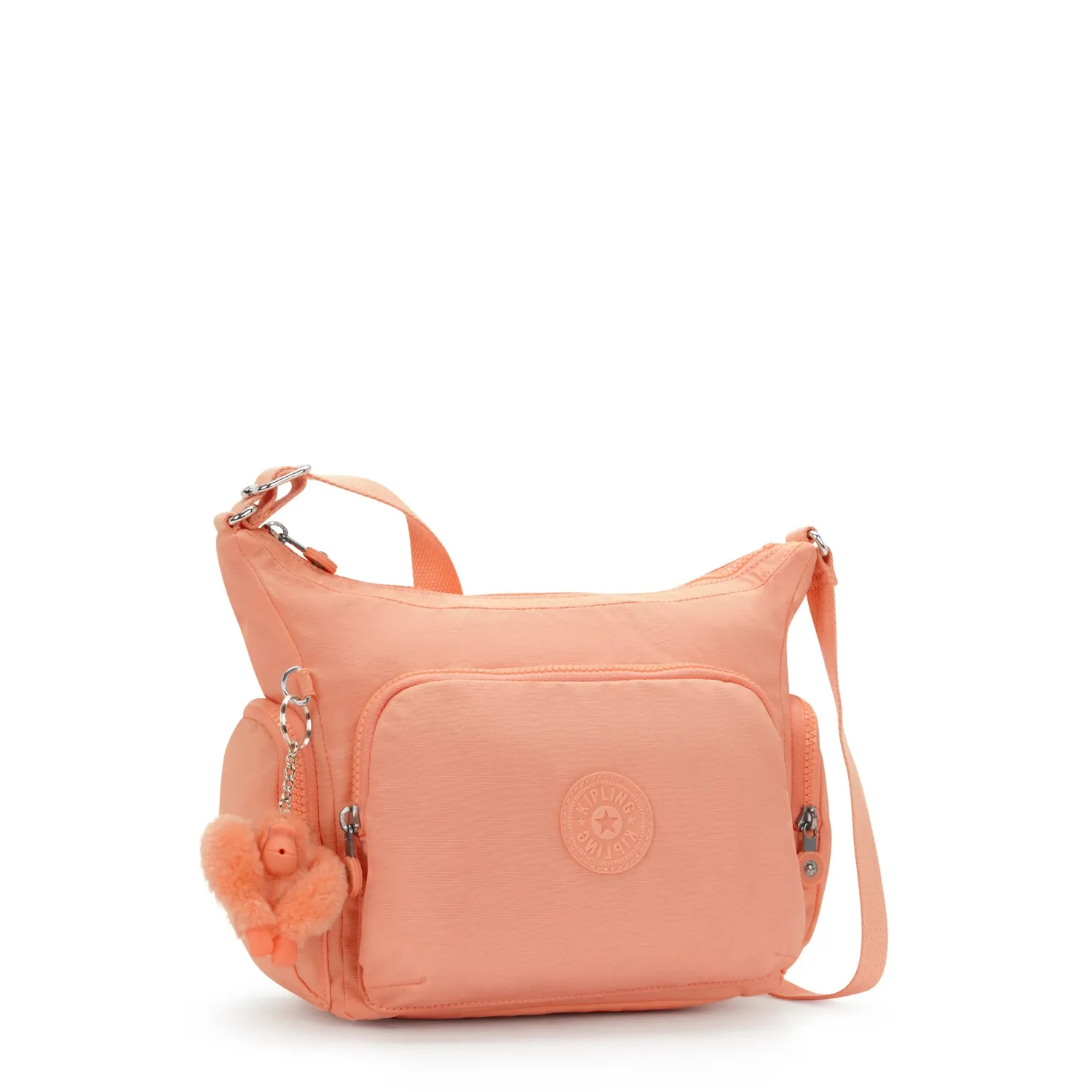 Kipling Gabb S crossbodytas Pinky Orange Medium veel vakken