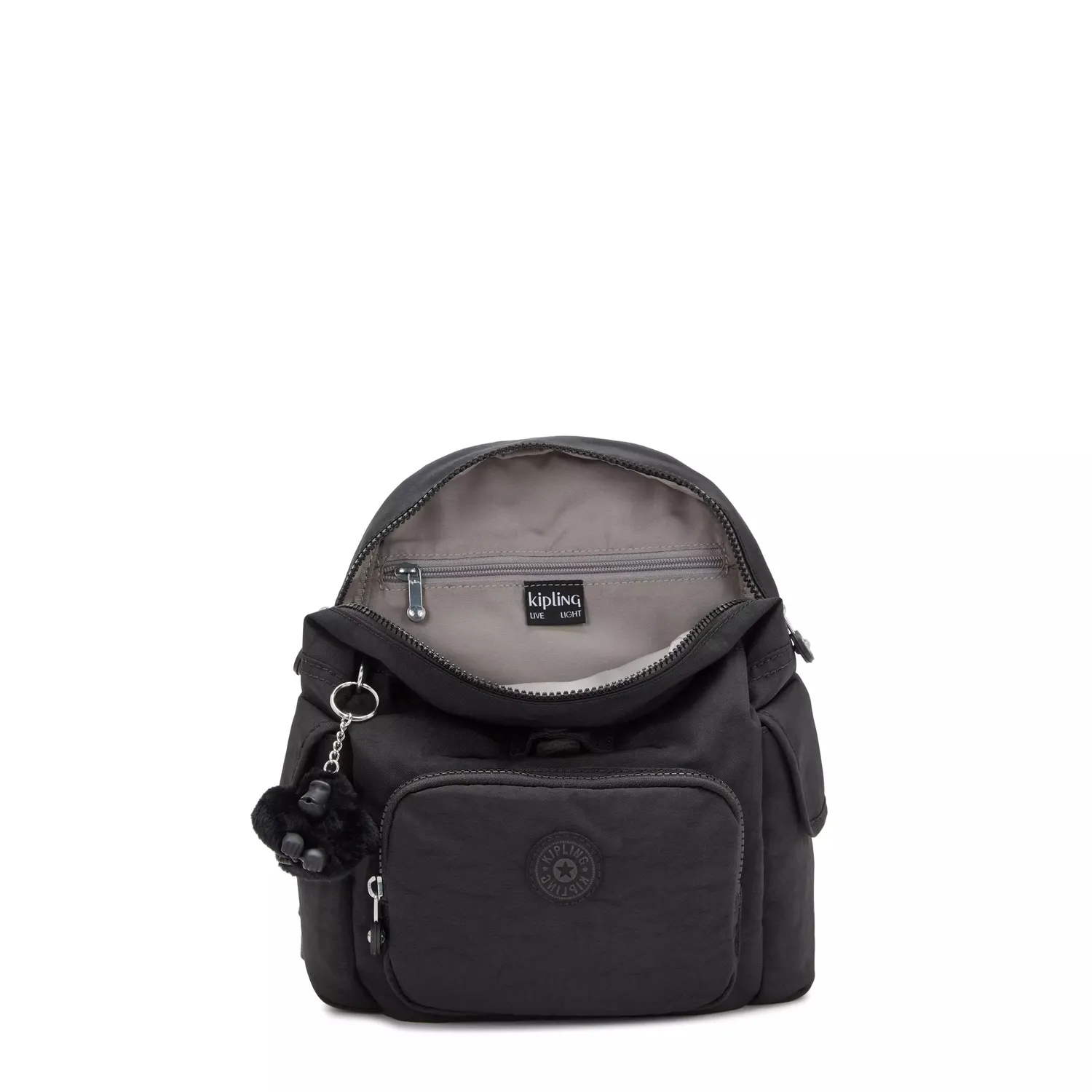 Kipling City Pack Mini rugzak Black Noir extra klein zwart