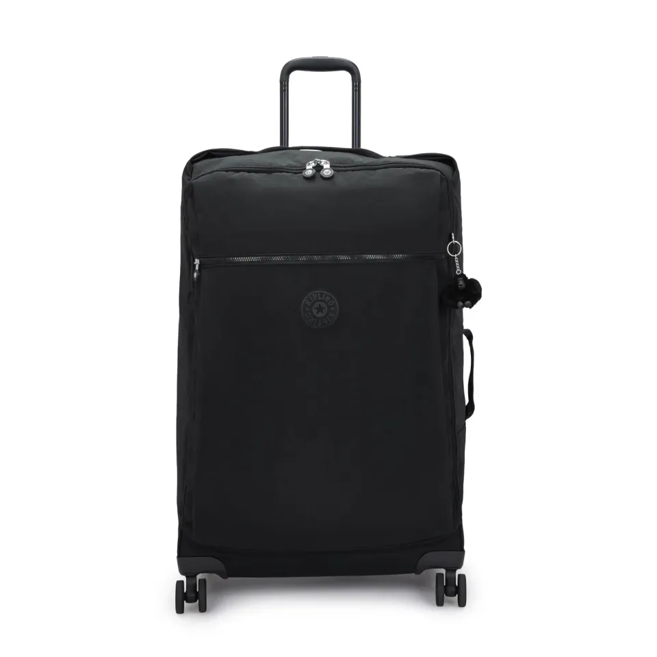 Kipling Darcey Up L koffer Black Noir groot 4 wielen