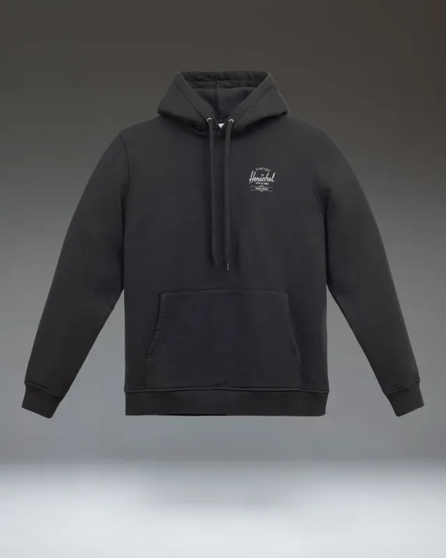 Herschel Basic Hoodie heren sweatshirt zwart/wit
