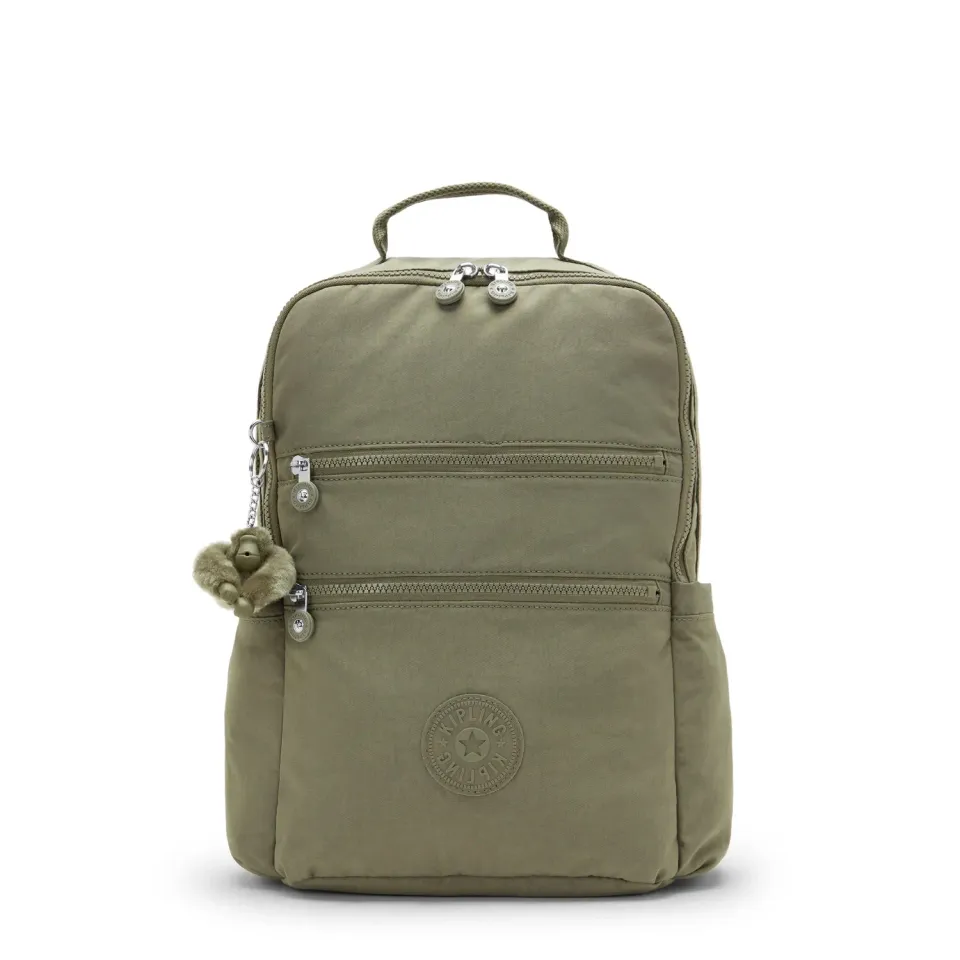 Kipling Biana rugzak Groot Almost Sage laptopvak