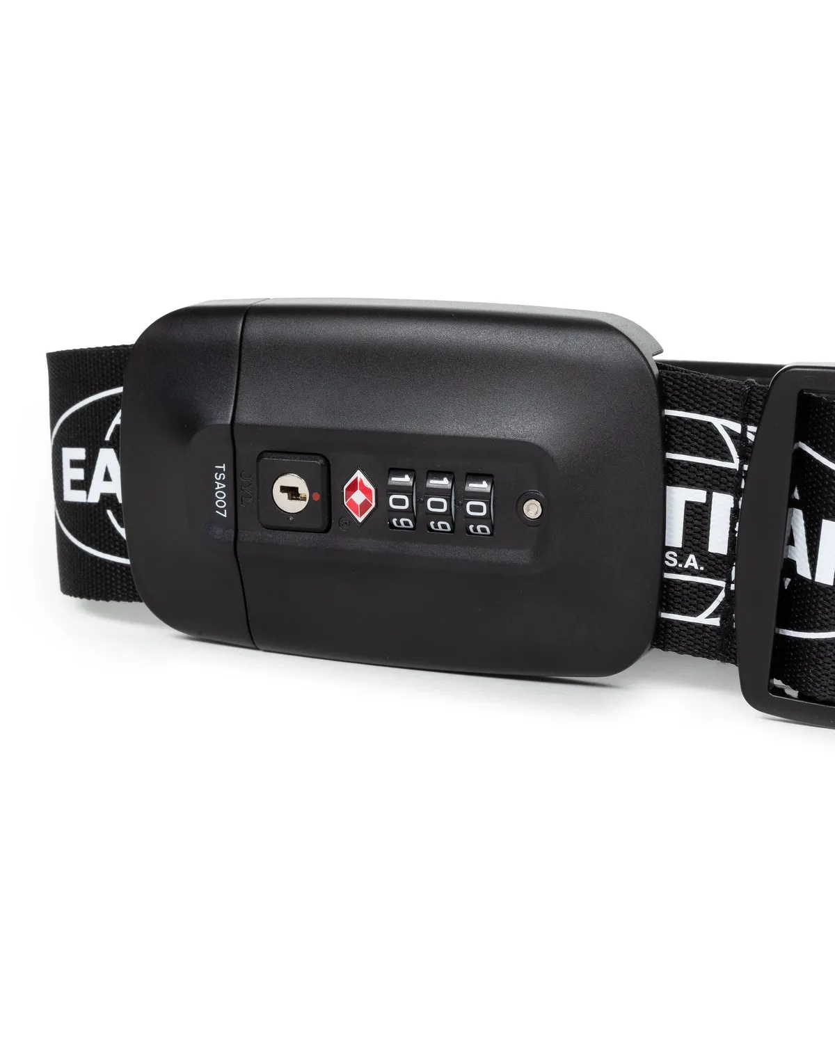Eastpak Lockbelt kofferriem Black met TSA-slot