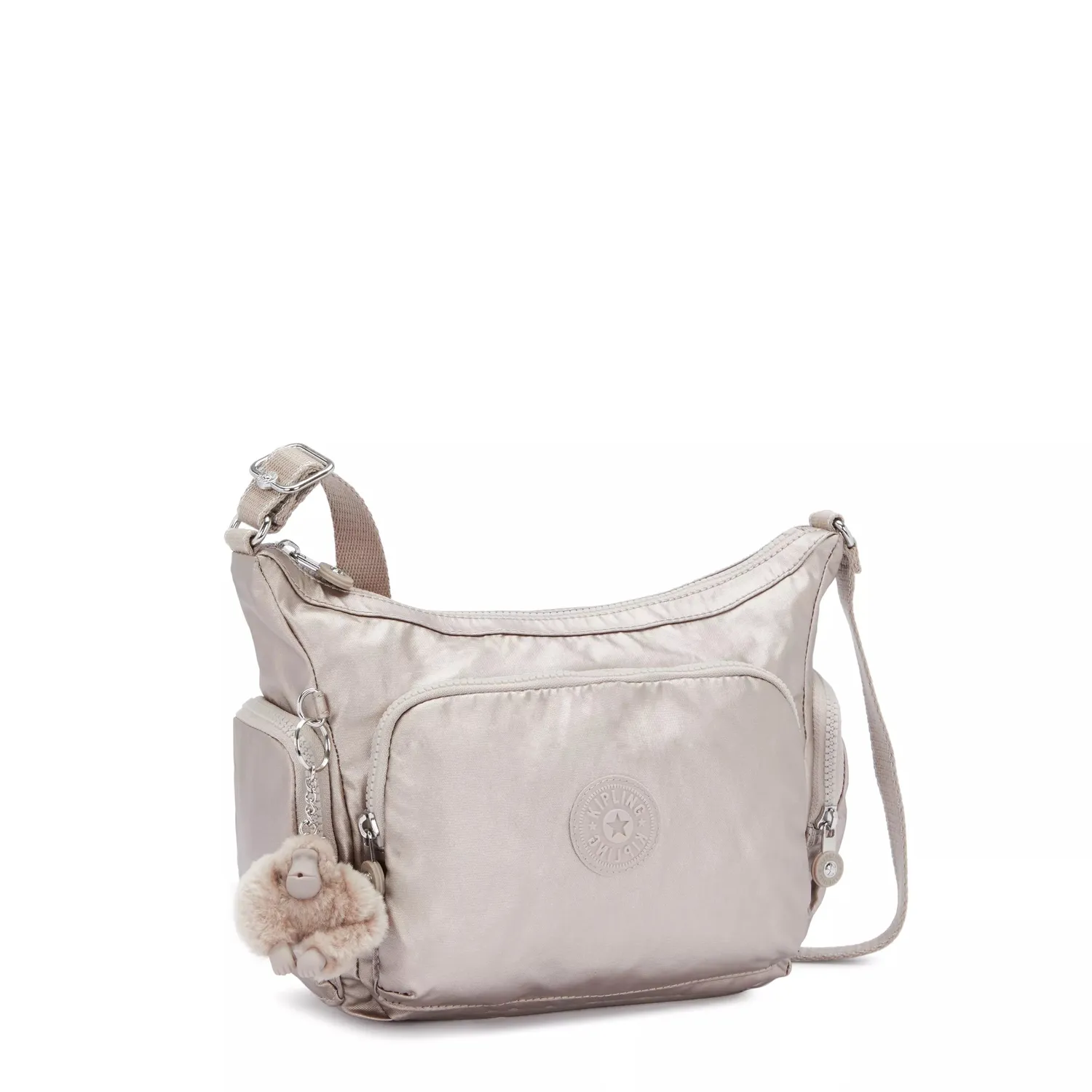 Kipling Gabb S crossbodytas Medium Metallic Glow glanzend
